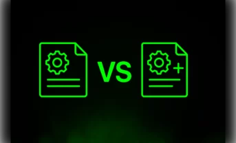 two documents representing the difference between CPQ and CPQ+