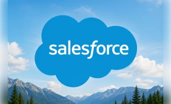 Logo of Salesforce